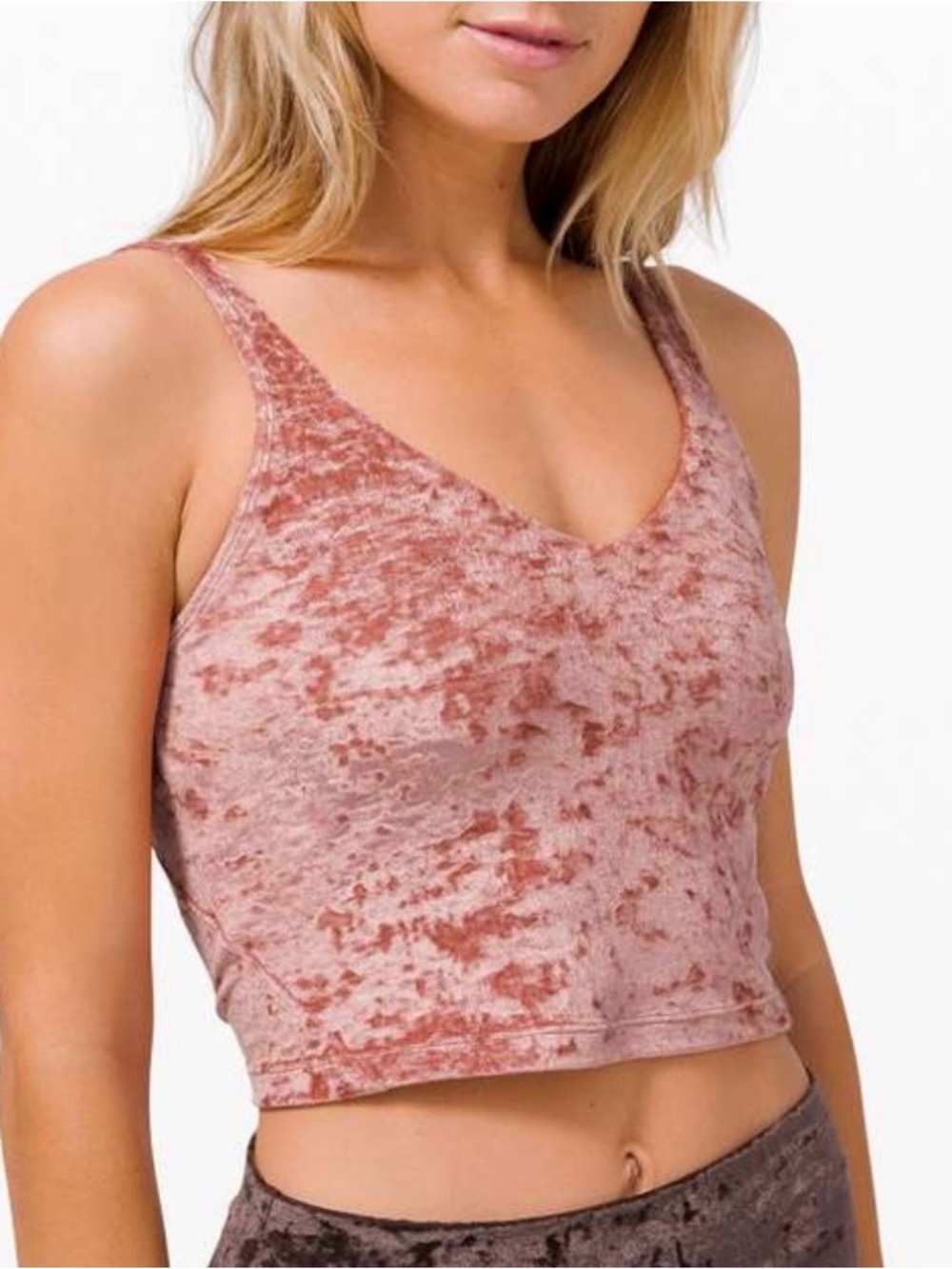 Lululemon Align Tank *Crushed Velvet Soft Cranberry in Size 4